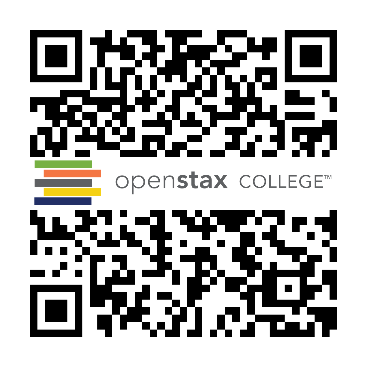 QR Code representing a URL