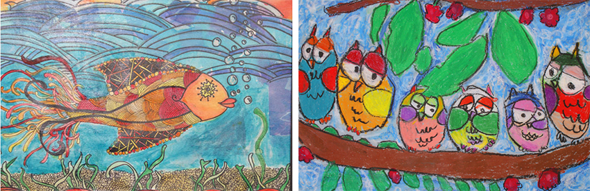 Image of student artwork