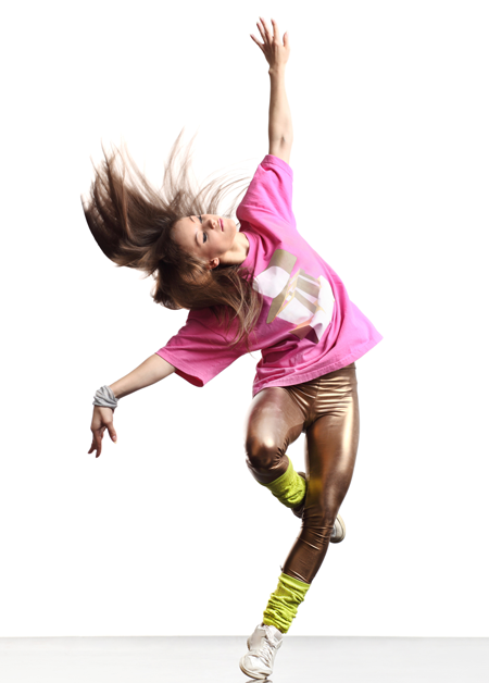 Image of a dancer in motion