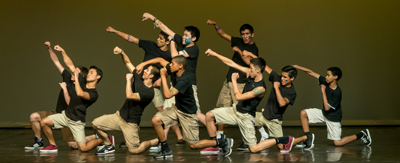 Image of dancers on stage
