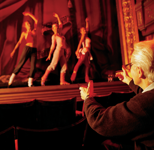 Image of dancers performing on stage