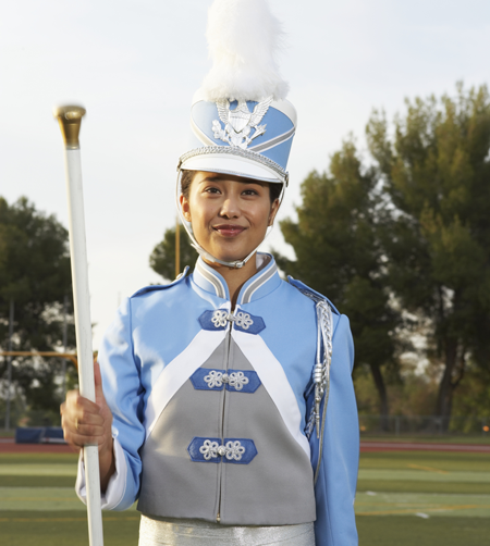 Image of a drum major