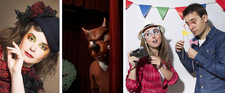 Various theatre Students