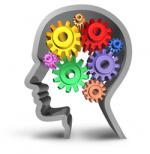 Perceptions graphic-gears in the human mind